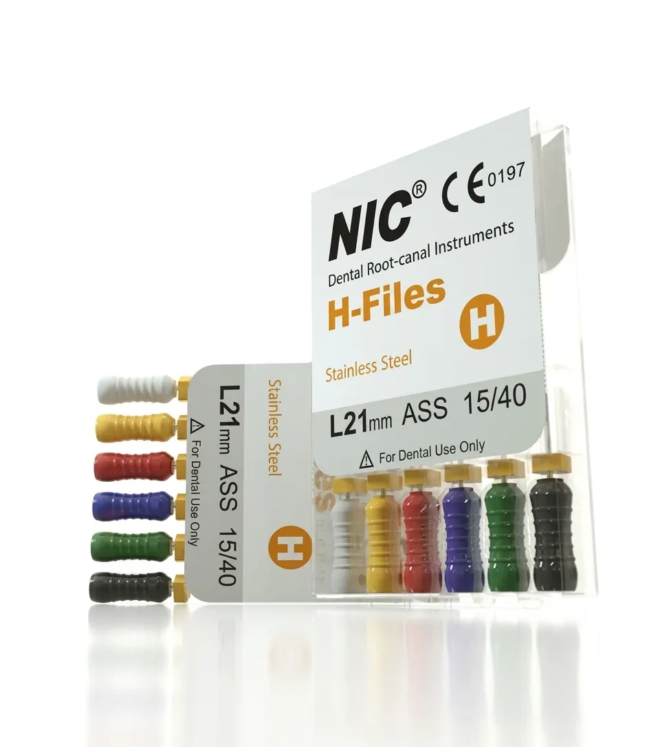 اچ فایل NIC (سایز 00/8-40) - فایل دستی اندودنتیکس