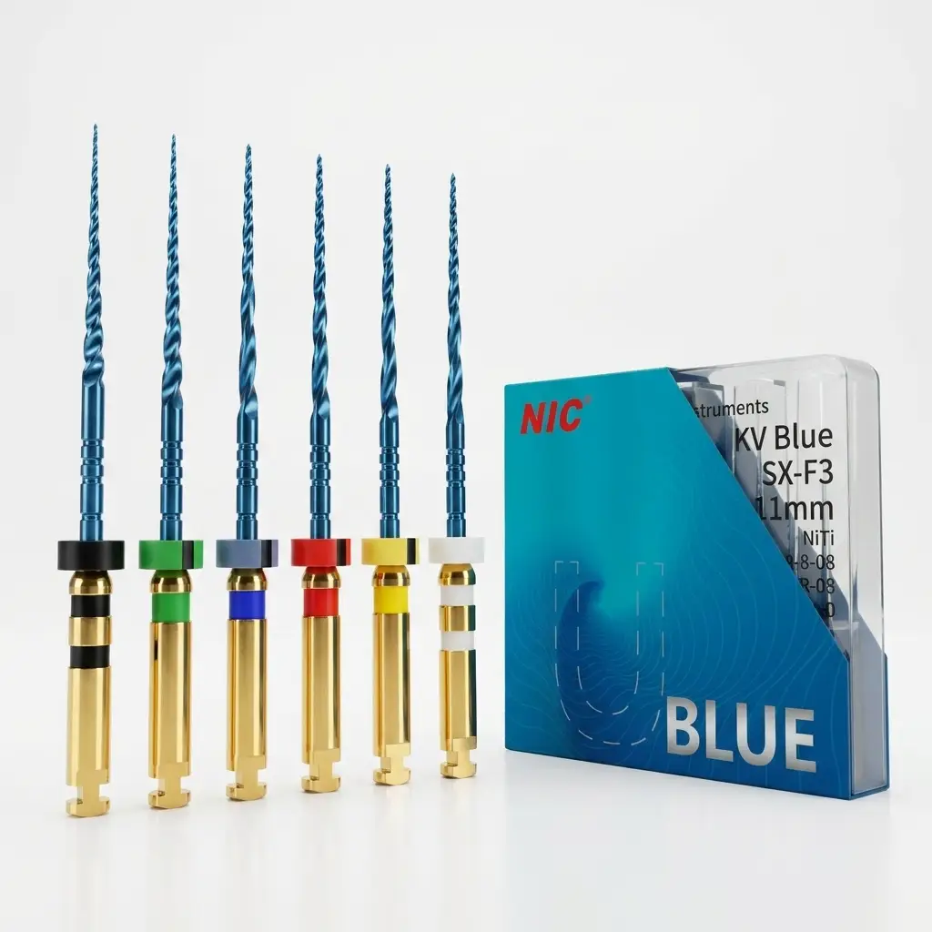 فایل روتاری NIC KV-Blue (پک ۶ عددی)